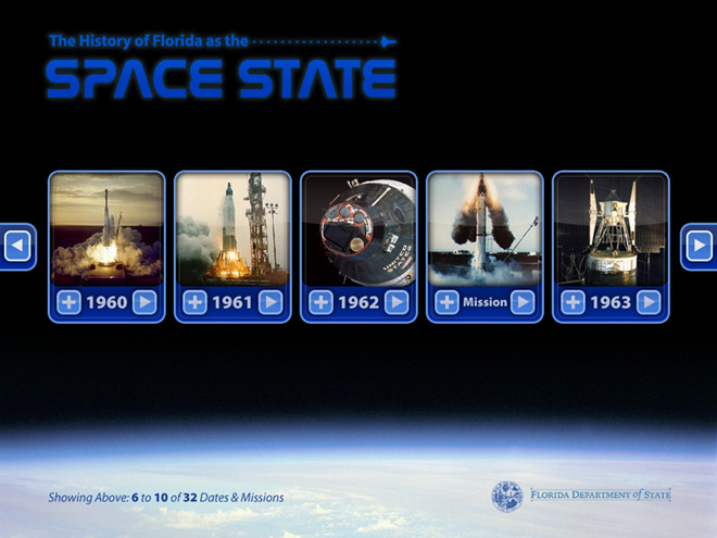 Space State Challenger Learning Center Space Kiosk